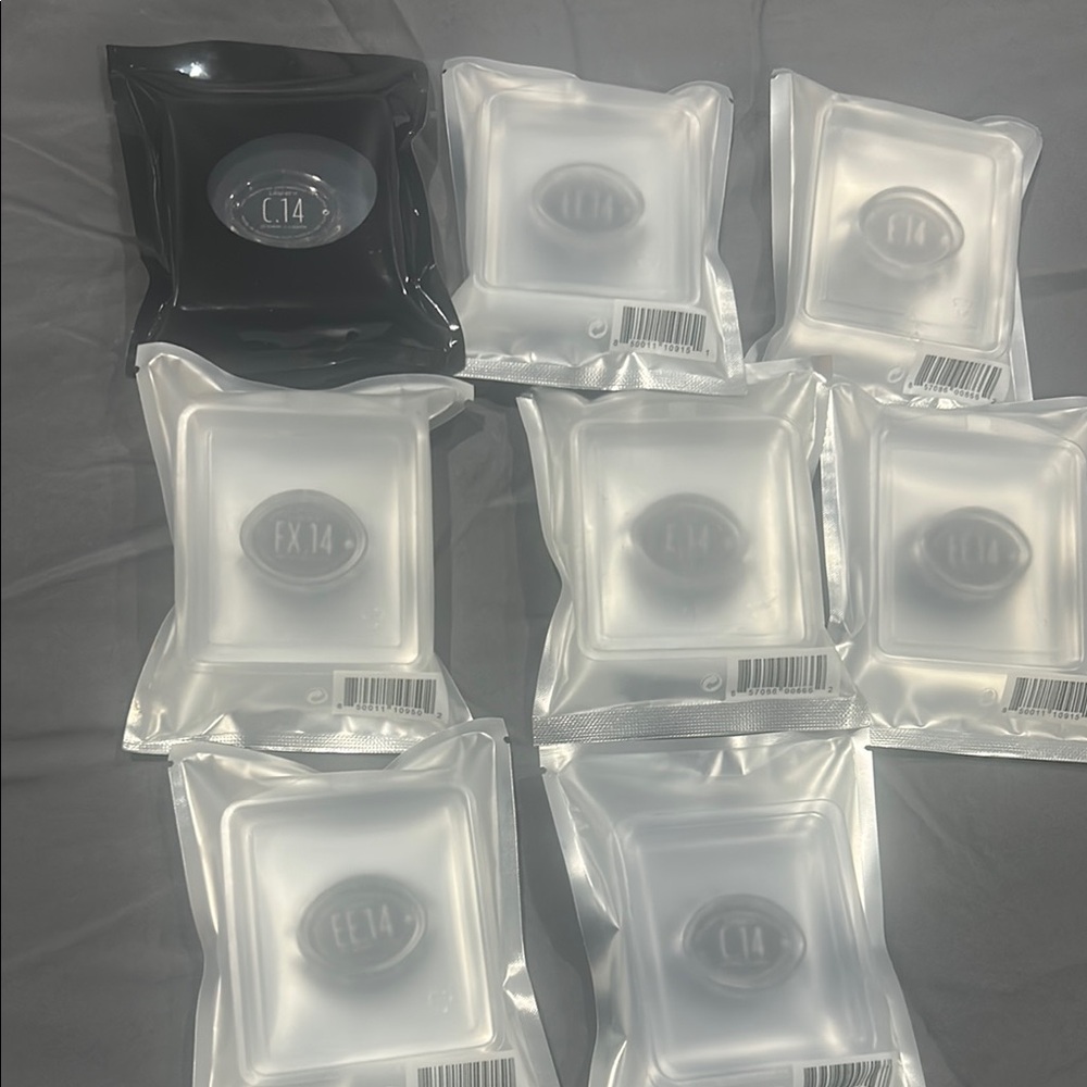 Black and White Sealed Packets